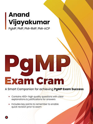 cover image of Pgmp Exam Cram